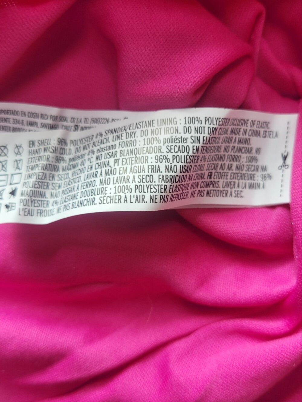 Forever 21 Hot Pink Sequin V-Neck Long Sleeve Mini Dress - Picture 8 of 8